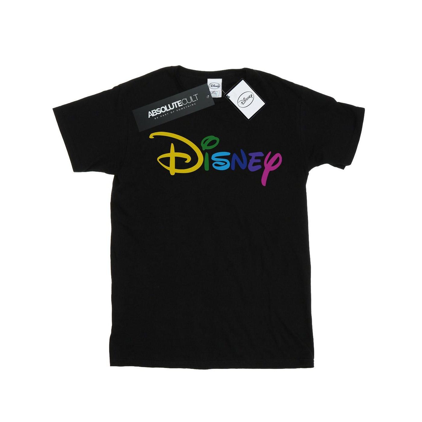 Image of Colour Logo Tshirt Herren Schwarz XXL
