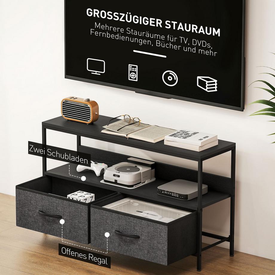 HOMCOM Meuble TV  