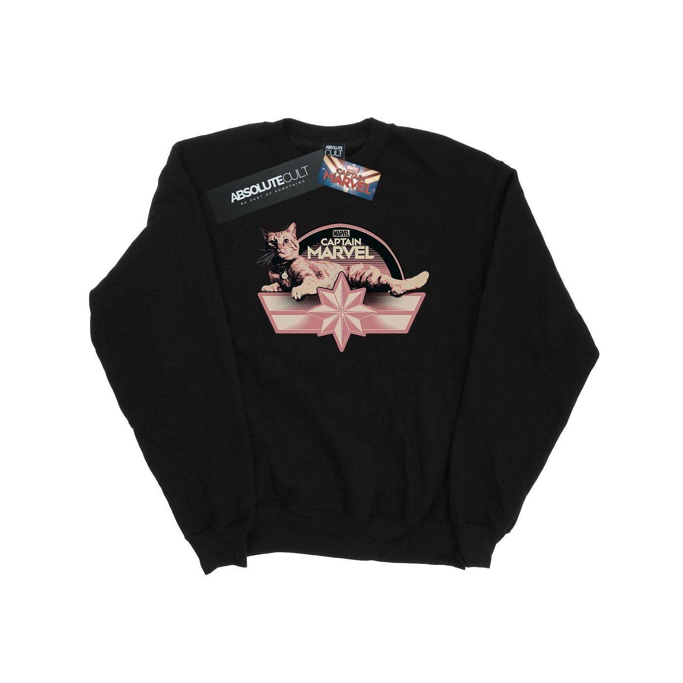 Image of Captain Chillin Goose Sweatshirt Mädchen Schwarz 140/146