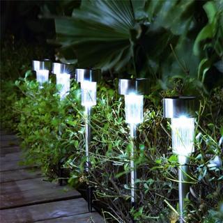 eStore 4x Lampes de jardin à énergie solaire - LED  