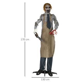 HOMCOM Clown d'horreur d'Halloween  