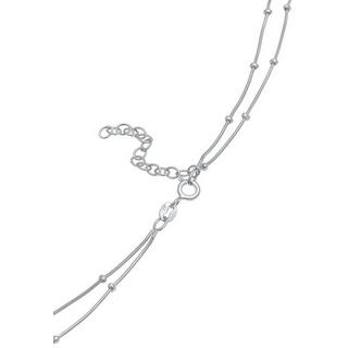 Elli  Halskette Choker Layer Plättchen 