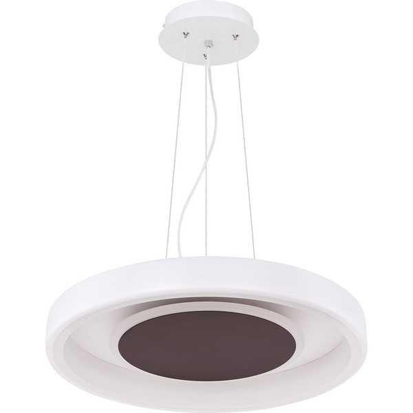 mutoni Lampada a sospensione Goffi in metallo bianco 1xLED  