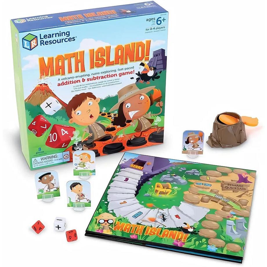 Jeu d'addition et de soustraction Maths Island