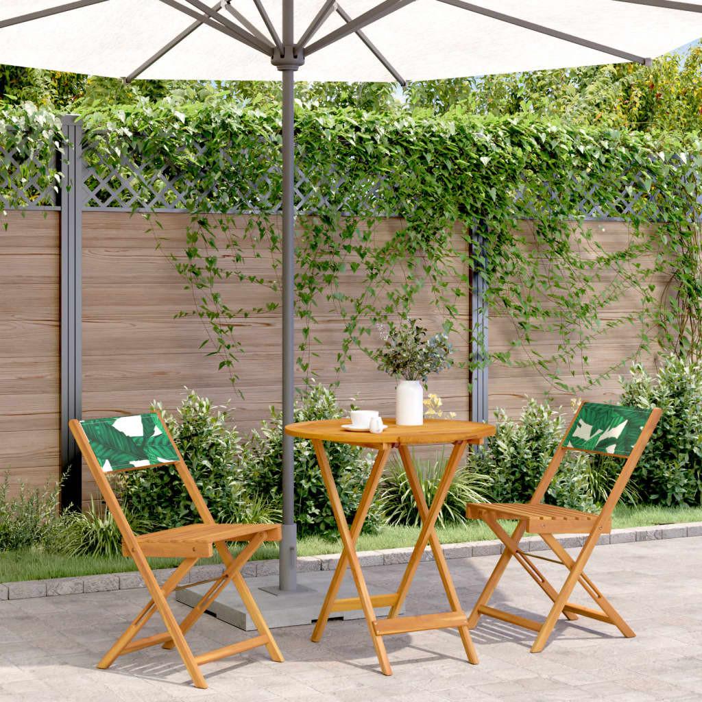 VidaXL Bistro set akazienholz  