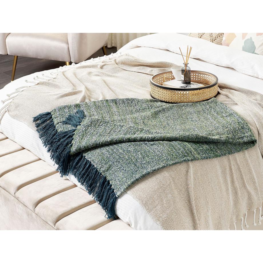 Beliani Klassische Acryl Kuscheldecke  