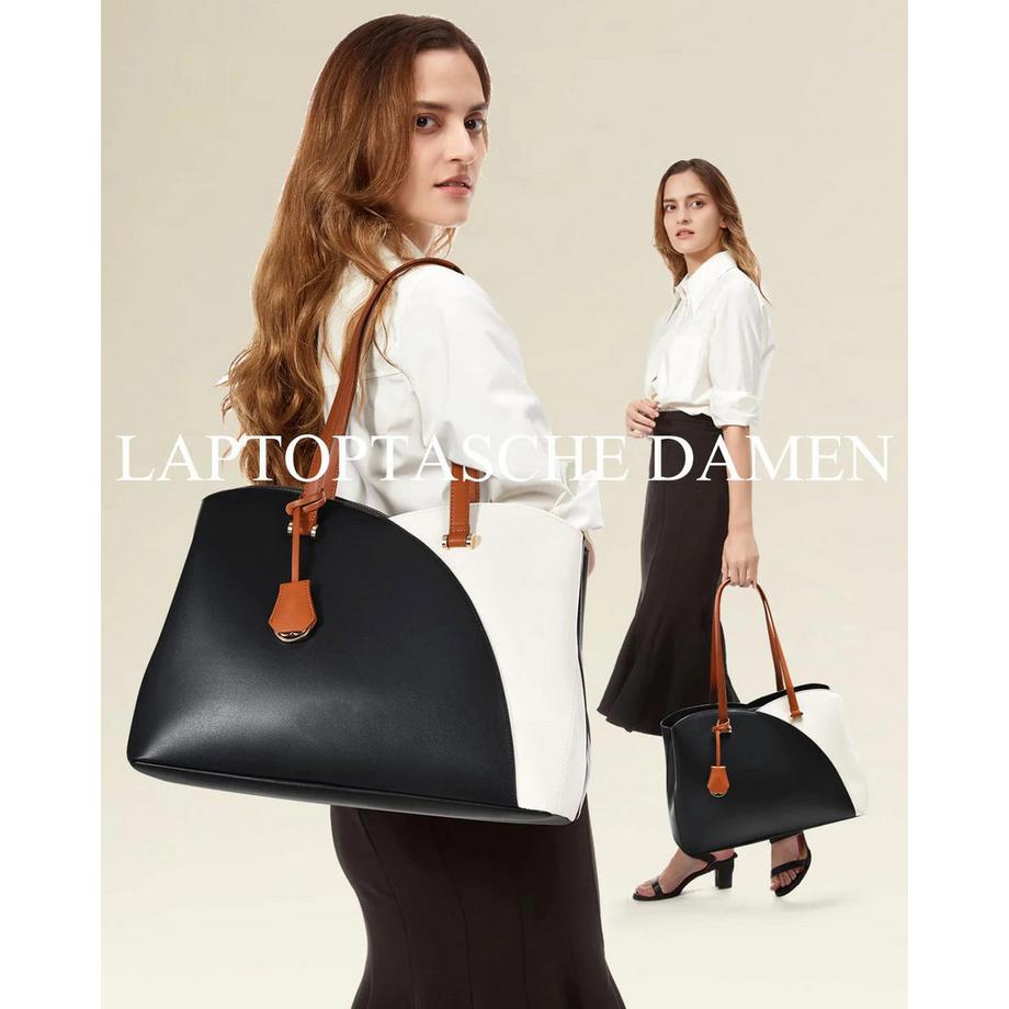 Only-bags.store Grosse Laptoptasche mit Schulterriemen  