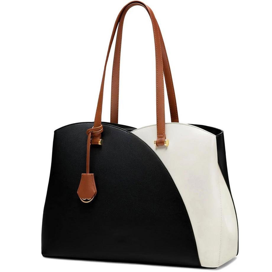 Große Handtasche, Laptop-Einkaufstasche, Arbeitstasche, Bürotasche, Umhängetasche