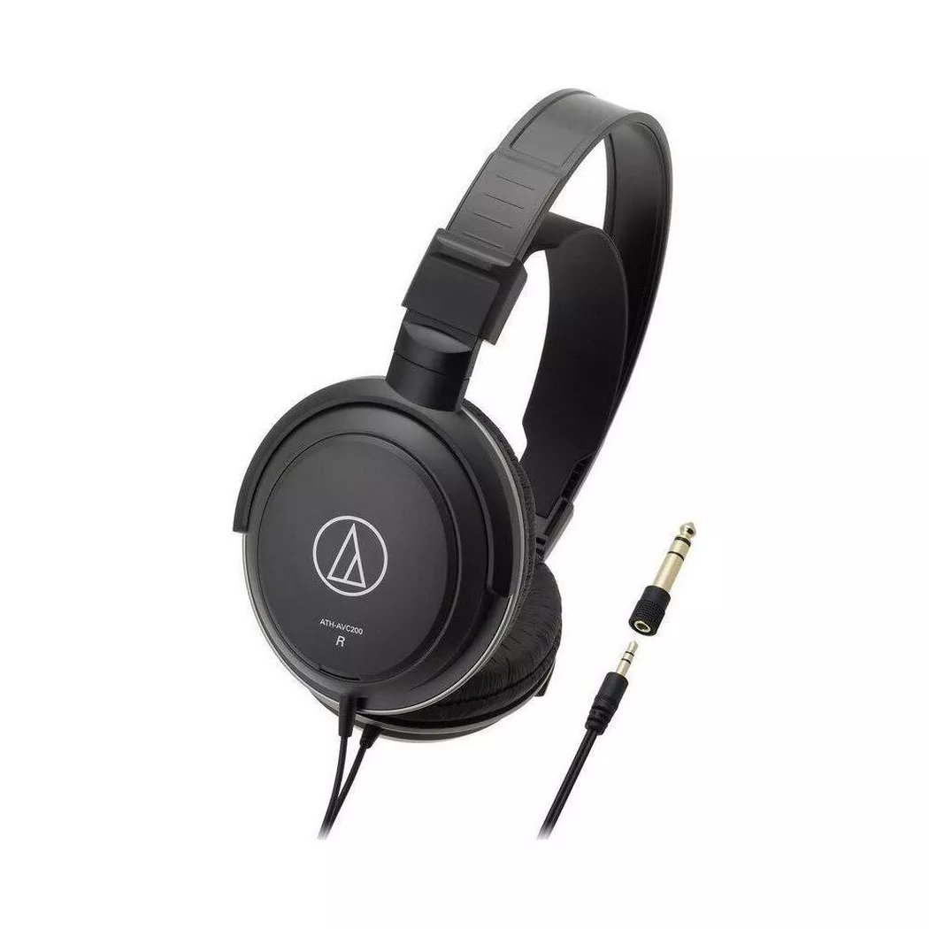 Audio Technica ATHAVC200 Dynamic Headphones