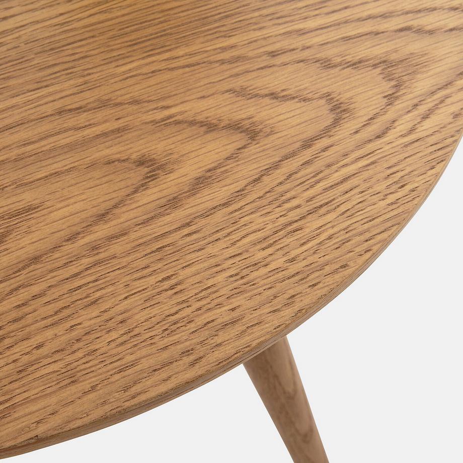 La Redoute Intérieurs Beistelltisch aus Eiche und Furnier  