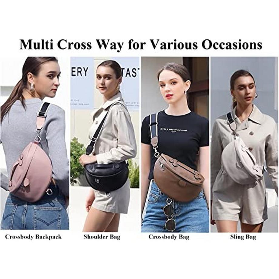 Only-bags.store Stylische Crossbody Bag Breiter Gurt  