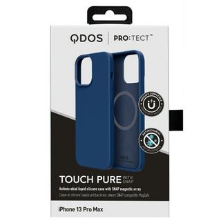 Qdos  Coque de protection pour iPhone 13 Pro Max Qdos Touch Pure Snap Bleu marine 