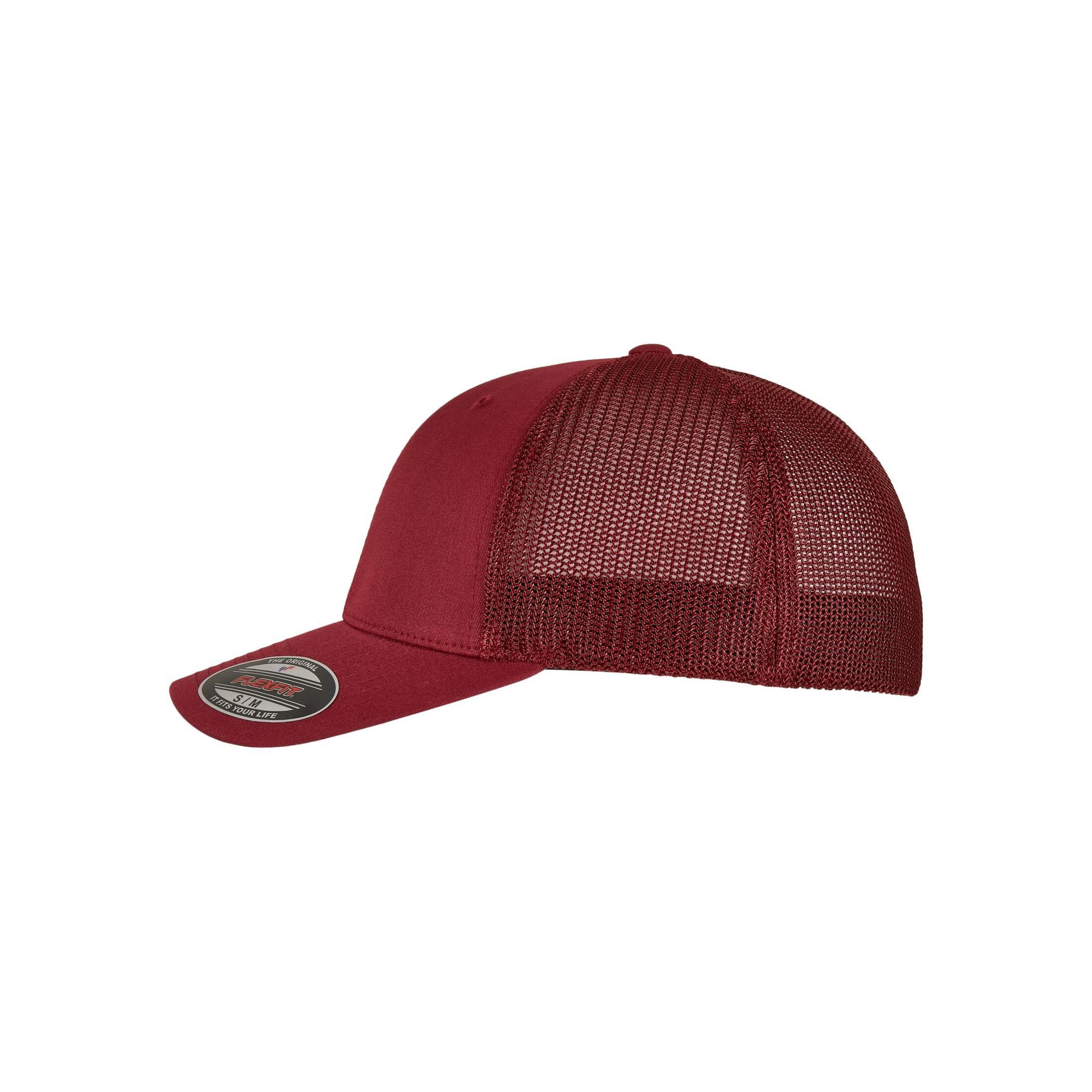 FLEXFIT  cappellino con visiera mesh trucker 