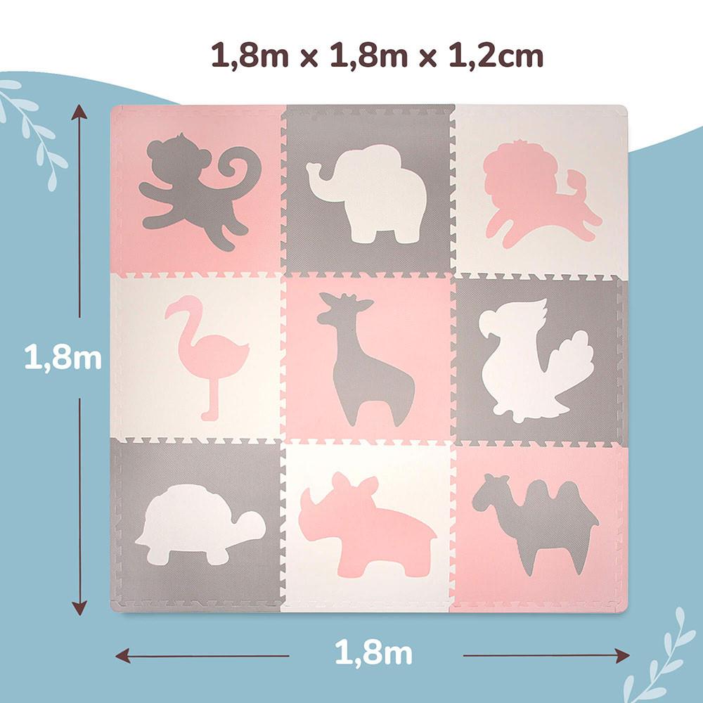 Hakuna Matte Hakuna Matte XXL Puzzle Tapis, Afrique 1.8 m x 1.8 m  