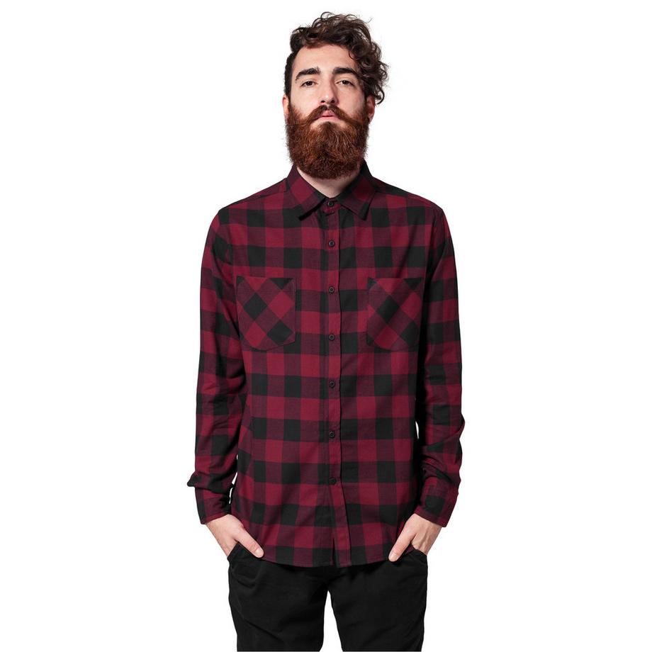 URBAN CLASSICS Basic Fane Chemise à Carreaux  