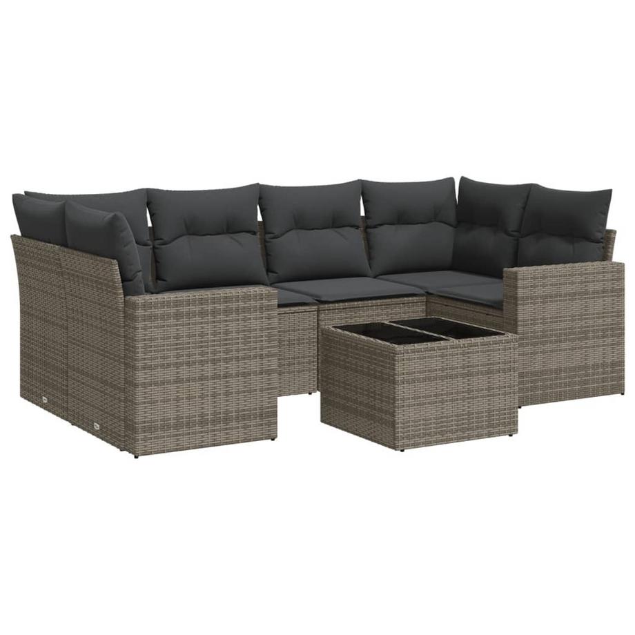 Garten sofagarnitur poly-rattan
