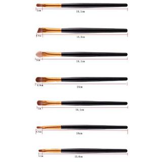 eStore  Multi Pack avec pinceaux de maquillage - Or rose avec manche blanc 