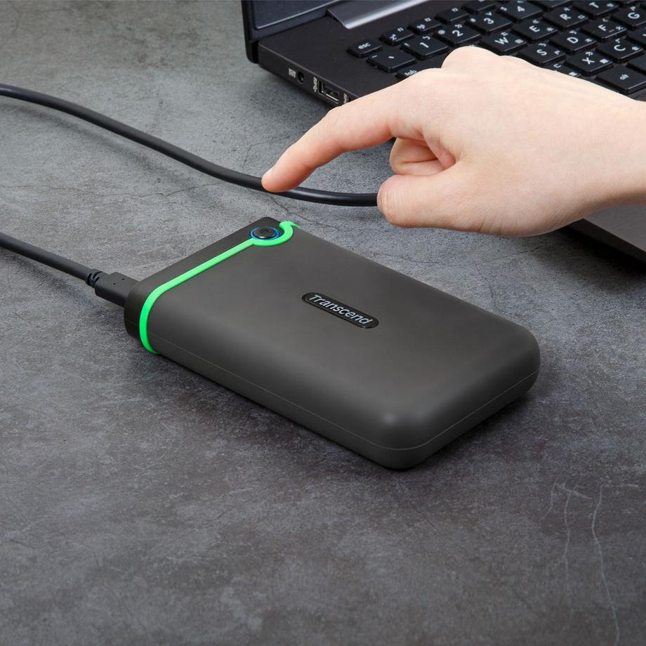 Transcend  Festplatte StoreJet 2,5 Zoll 2 TB USB-C 