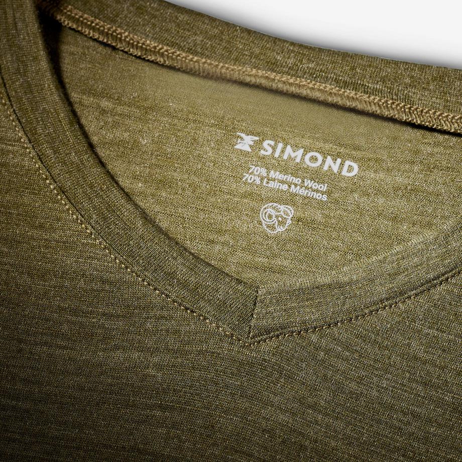 SIMOND  T-shirt mérinos femme manches longues trekking 