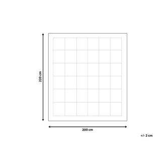 Beliani Trapunta en Cotone Japara KAMET  