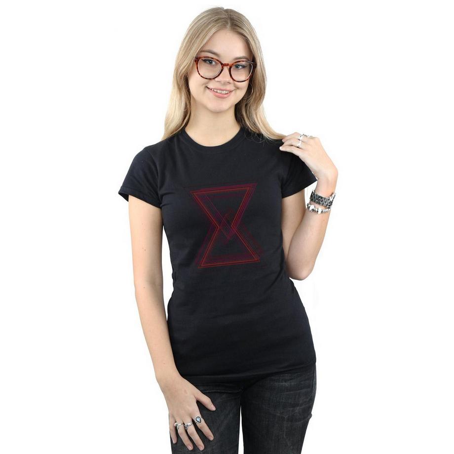 MARVEL Avengers Infinity War Black Widow Symbol T-Shirt  
