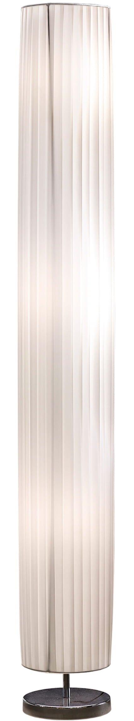 Image of Stehlampe 160cm Rund Weiss Chrom Unisex Weiss ONE SIZE
