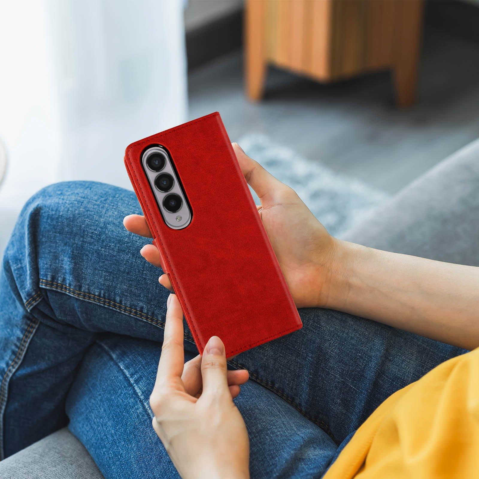 Avizar  Cover Samsung Galaxy Z Fold4 Rossa 