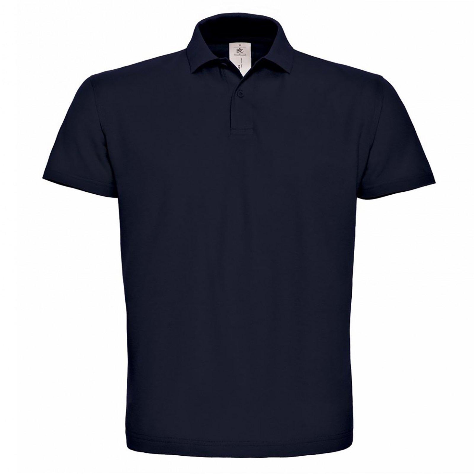 Image of B&c Id.001 Poloshirt, Kurzarm Herren Marine S