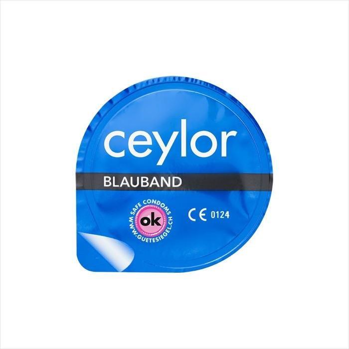 ceylor  Blauband Präservativ mit Reservoir 