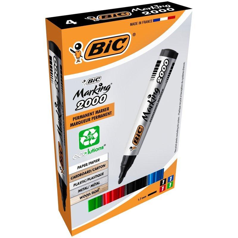 Image of BiC BIC Marker 2000 Ecolutions 4 Farben ass.