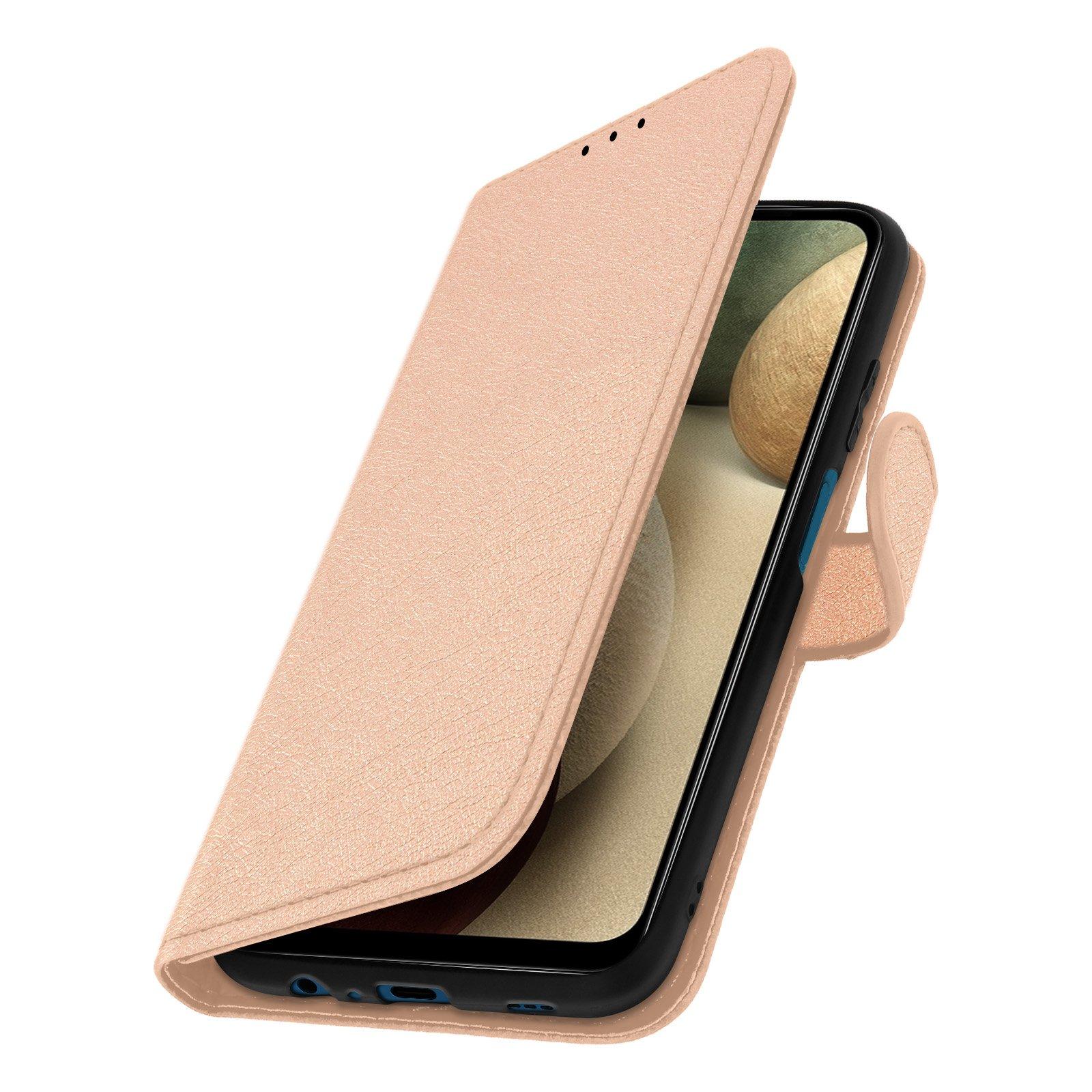 Image of Klappetui Galaxy A12 Rosegold