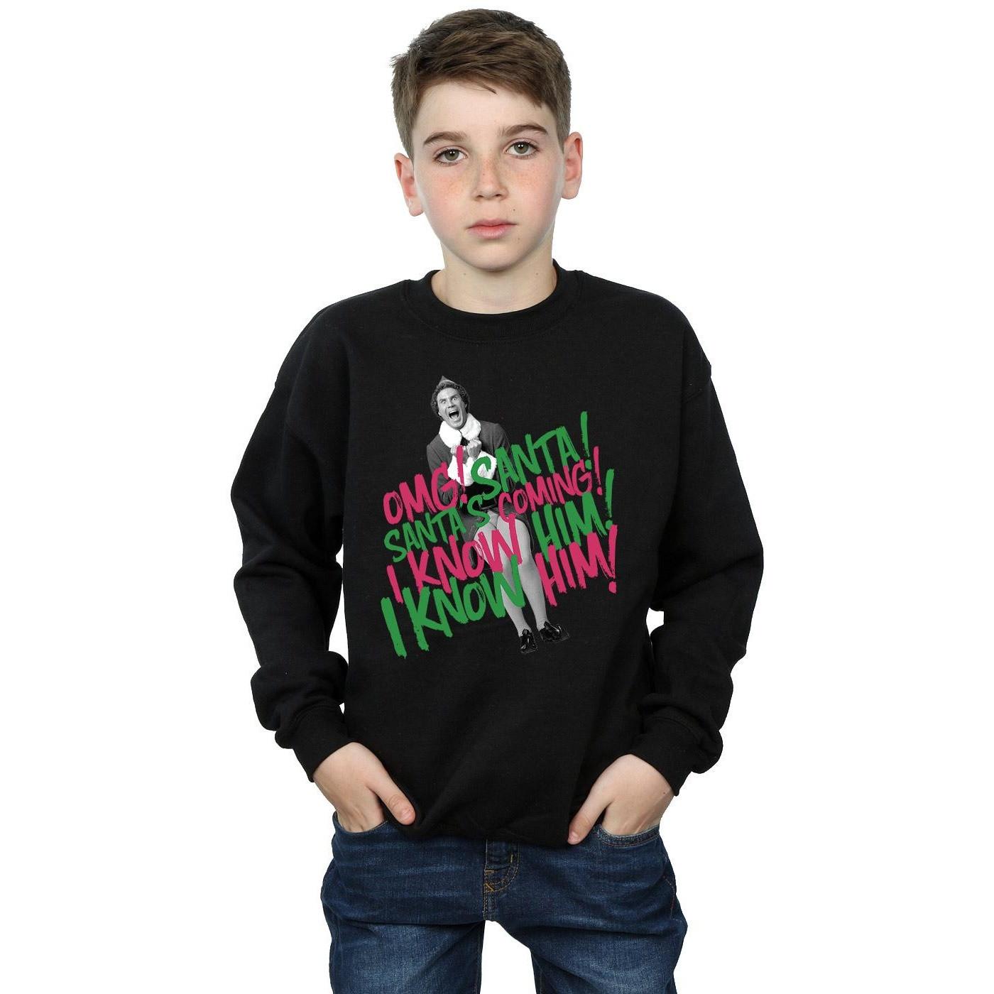 Elf  Santa's Coming Sweatshirt 