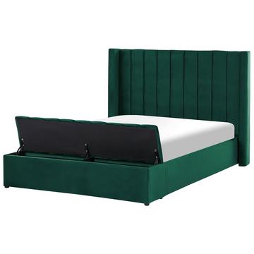 Letto con rete a doghe en Velluto Moderno NOYERS