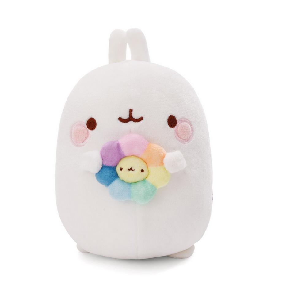 NICI  Molang mit Regenbogenblume (16cm) 