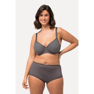 Ulla Popken  Bügel-BH, Jacquard-Muster, Spacer-Schale, Cup C - D 