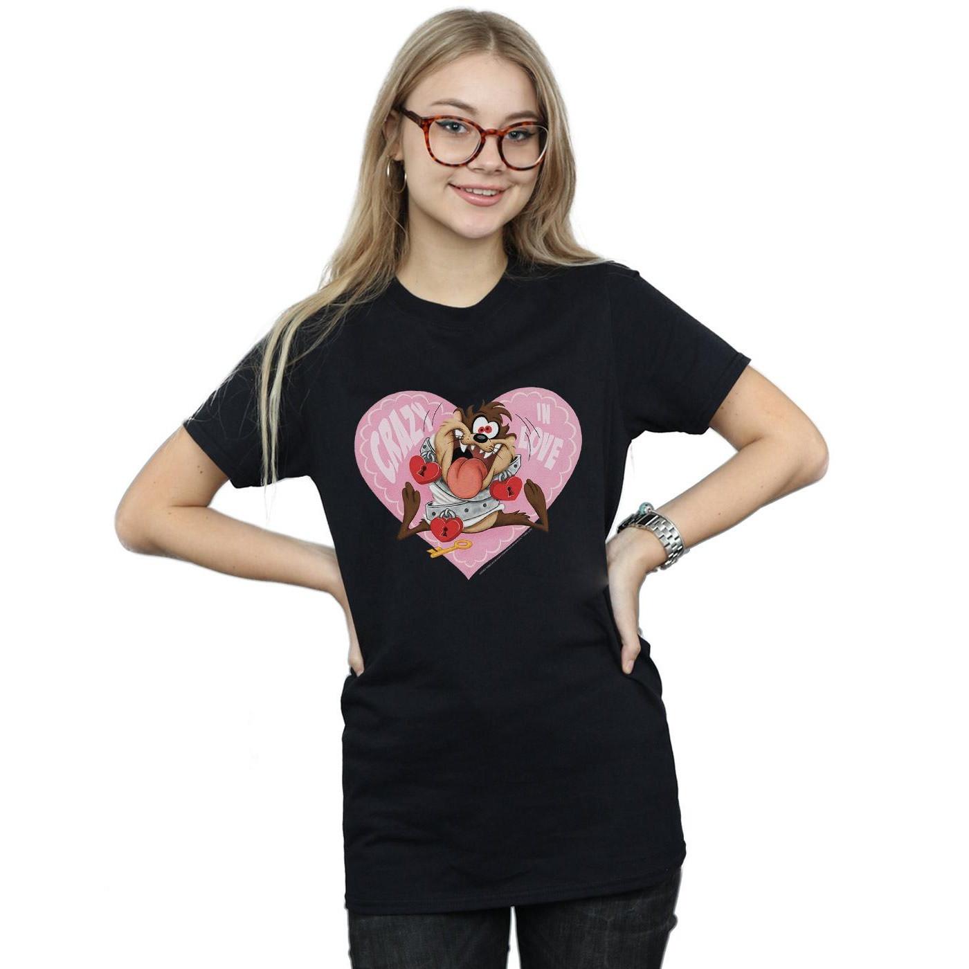 LOONEY TUNES  Valentine's Day Crazy In Love TShirt 