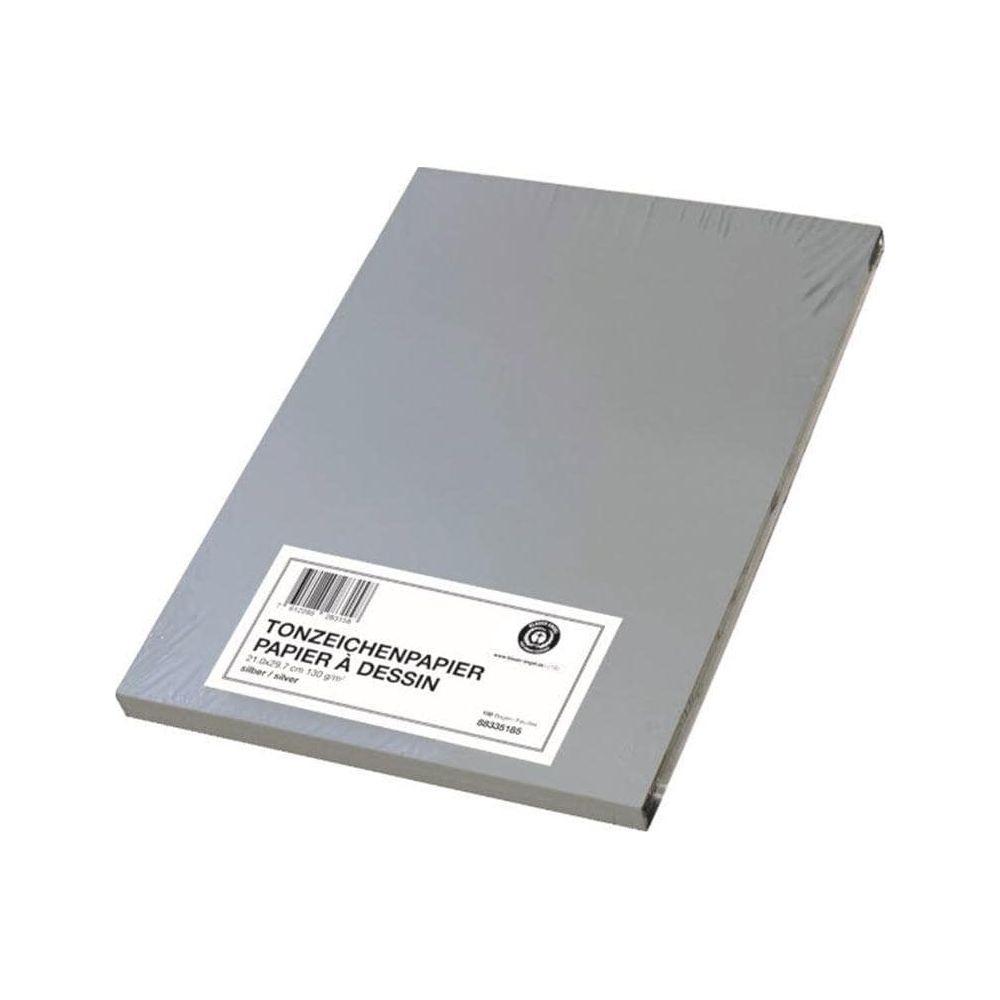 Image of 88335185 Kunstdruckpapier Kunstpapier 100 Blätter Silber