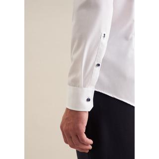 Seidensticker  Business Hemd Slim Fit Extra langer Arm Uni 