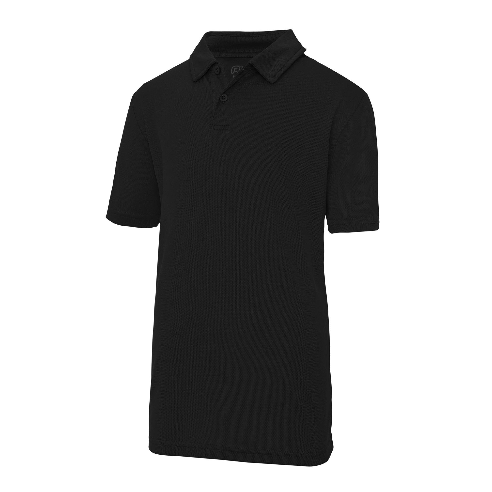 Image of Just Cool Sport Polo Shirt Mädchen Schwarz 158