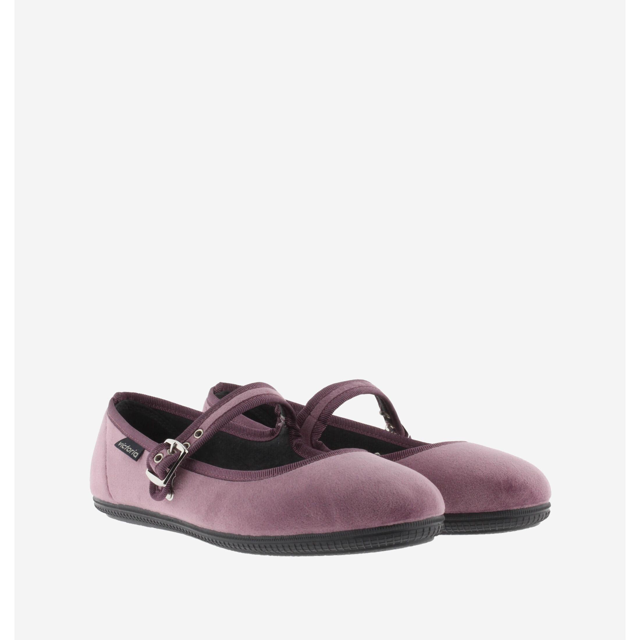 Victoria  ballerinas oda mercedes terciopelo 