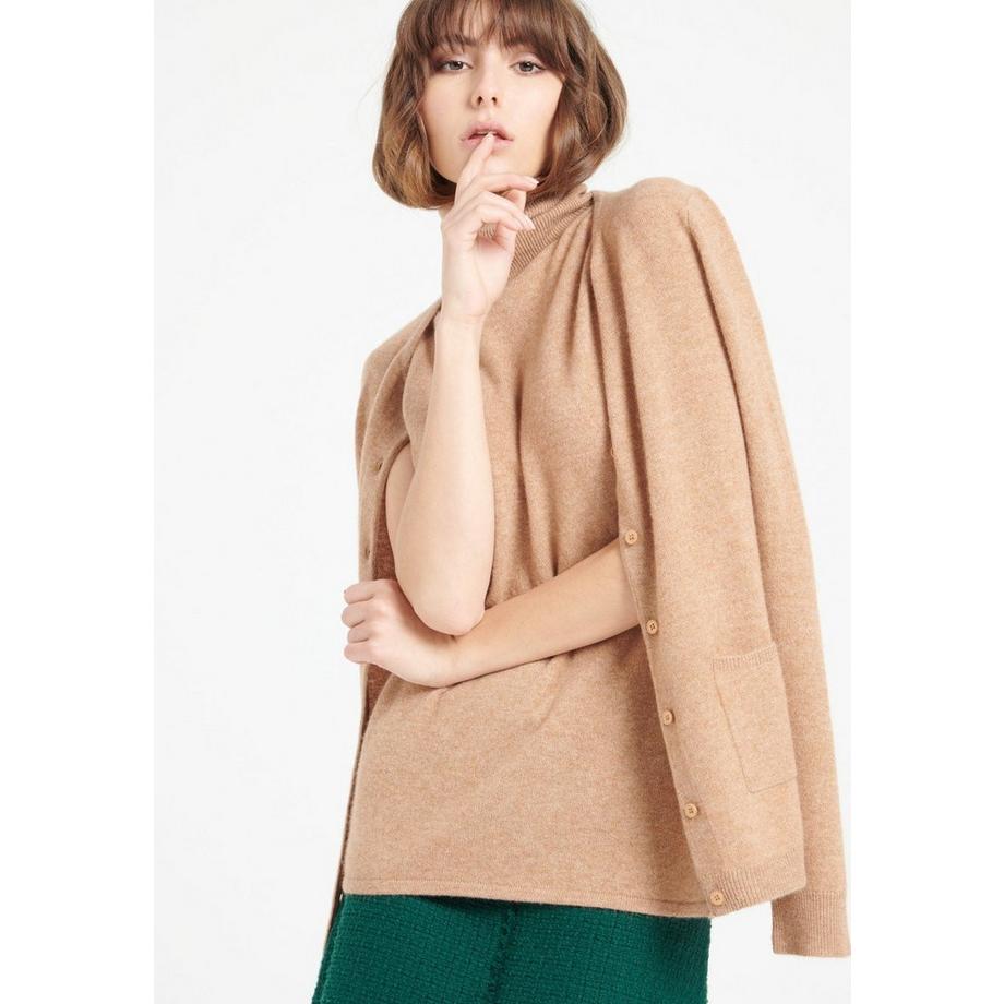 Studio Cashmere8 LILLY 4 Cardigan cintré à col rond  