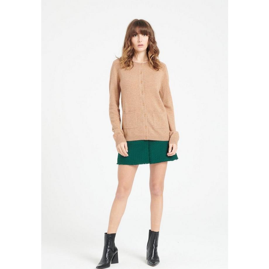 Studio Cashmere8 LILLY 4 Cardigan cintré à col rond  