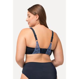 Ulla Popken  Reggiseno con ferretto, pizzo e coppe morbide, coppa B-E 