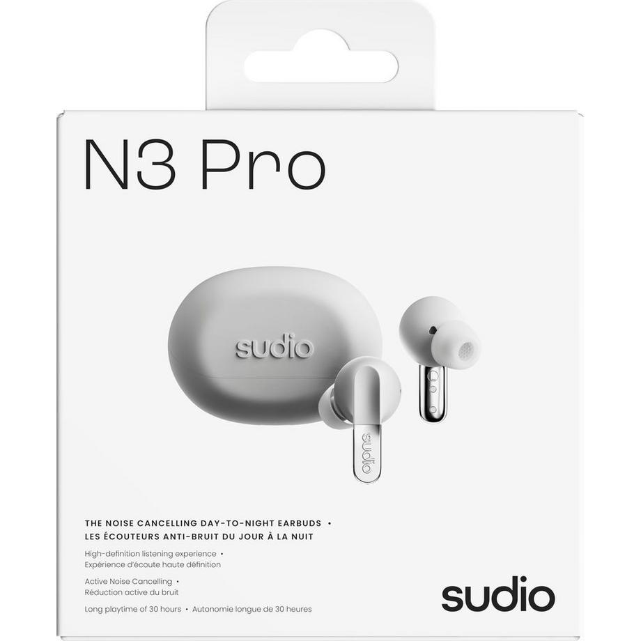 SUDIO  SUDIO-Kopfhörer N3 Pro Weiß In-Ear True Wireless 