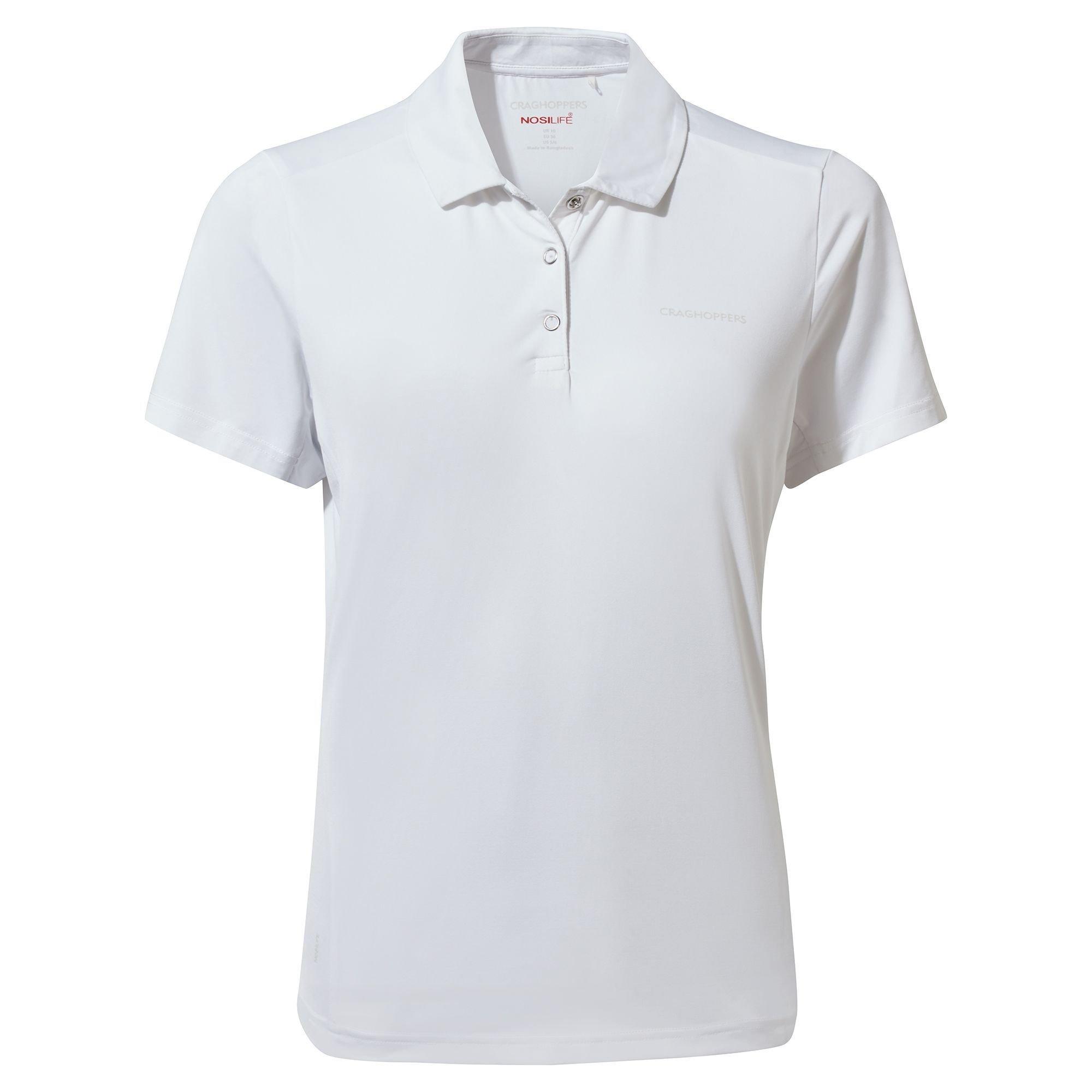 Image of Pro Poloshirt Damen Weiss 36