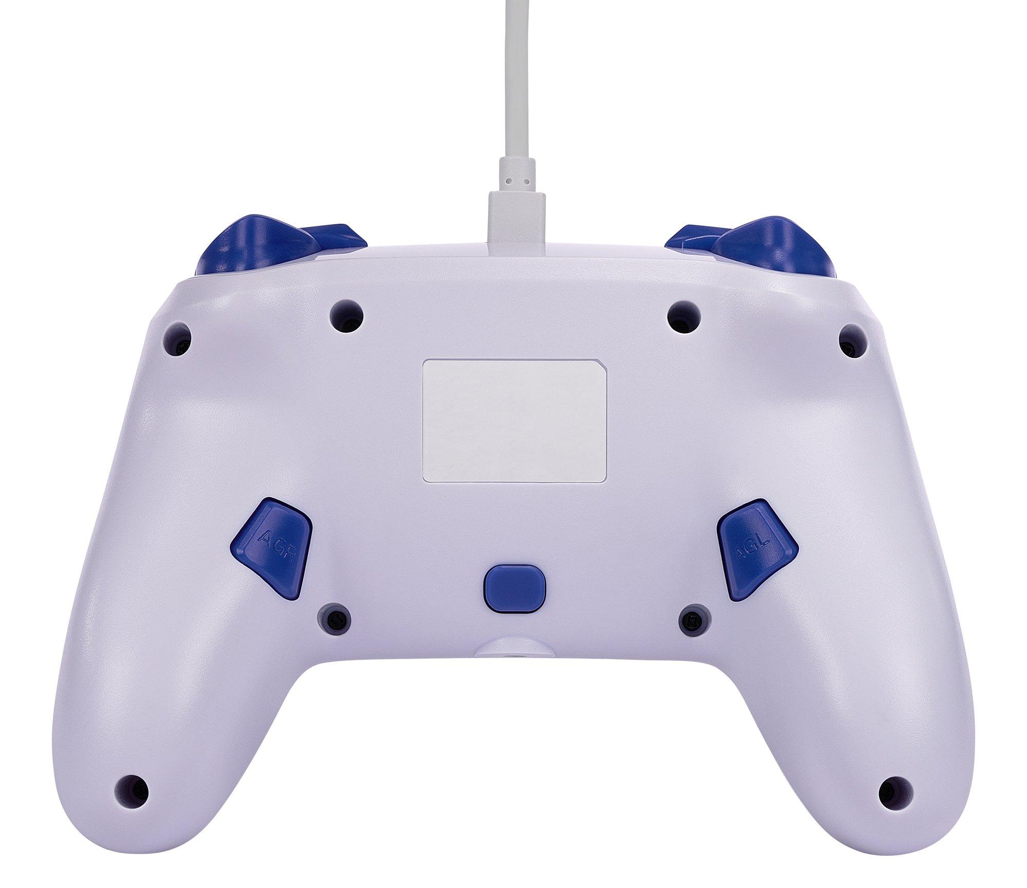 POWERA  1526548-01 periferica di gioco Blu, Bianco USB Gamepad Analogico Nintendo Switch 