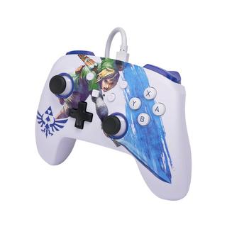 POWERA  1526548-01 periferica di gioco Blu, Bianco USB Gamepad Analogico Nintendo Switch 