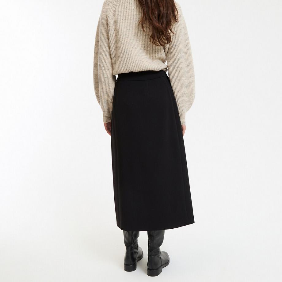 La Redoute Collections Jupe évasée plissée  