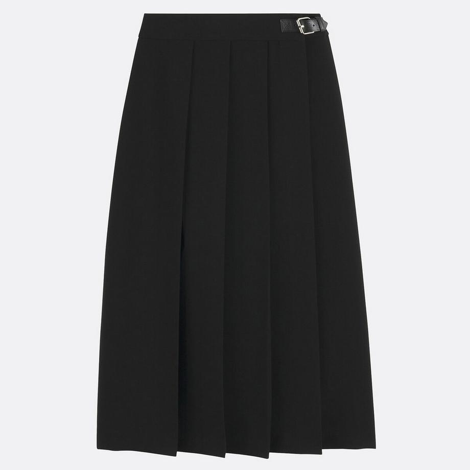 La Redoute Collections Jupe évasée plissée  