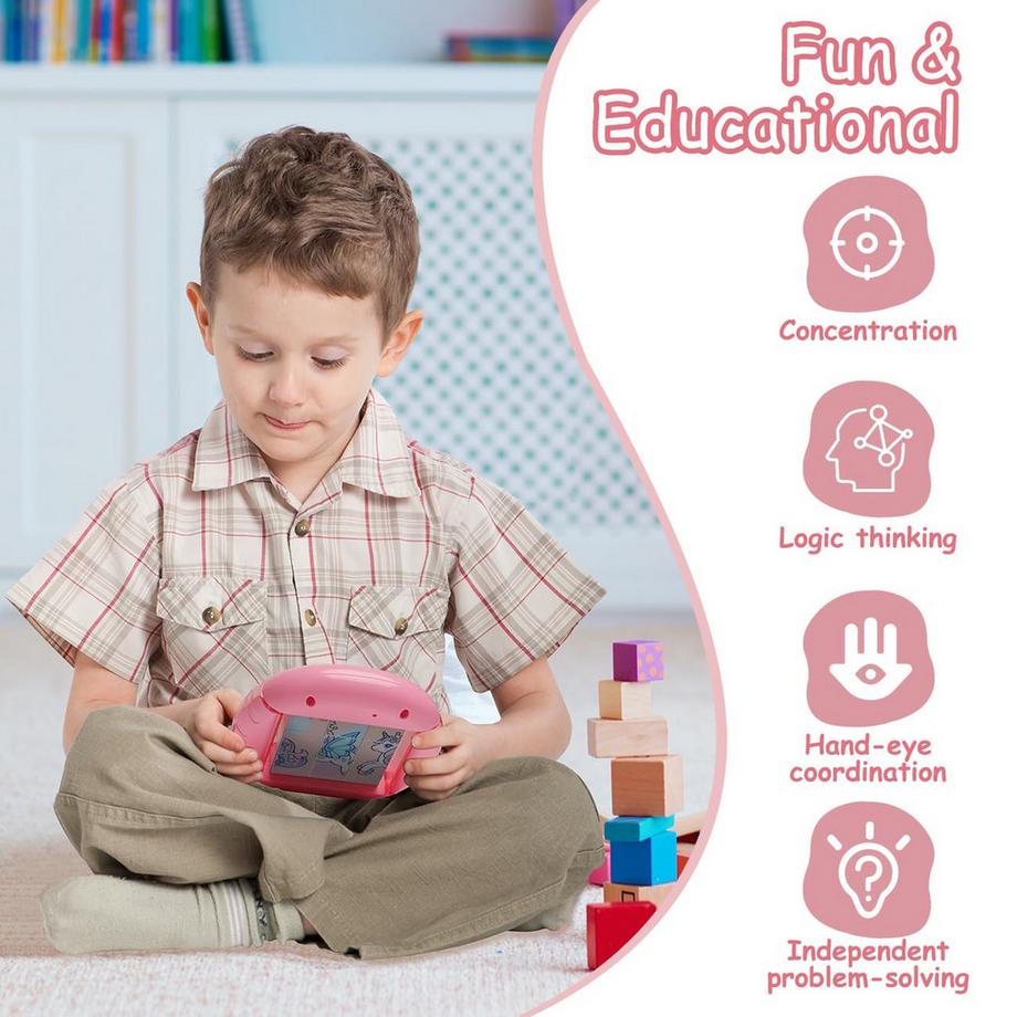 Activity-board  4 in 1 Puzzles Lernspielzeug Motorikspielzeug 